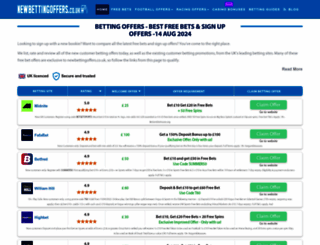 newbettingoffers.co.uk screenshot