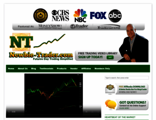 newbie-trader.com screenshot