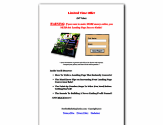 newbiemarketingtactics.com screenshot