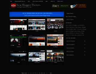 newbloggerthemes.com screenshot