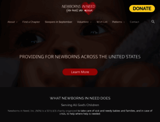 newbornsinneed.org screenshot