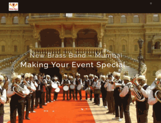 newbrassband.com screenshot