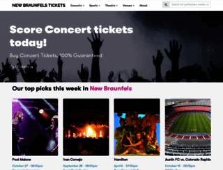 newbraunfelstickets.com screenshot
