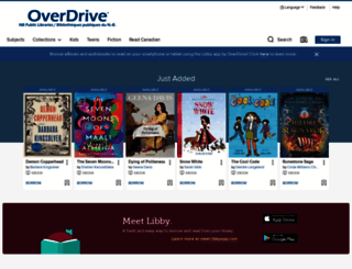 newbrunsca.libraryreserve.com screenshot