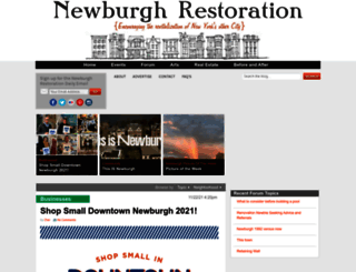 newburghrestoration.com screenshot