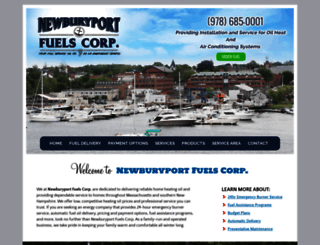 newburyportfuels.com screenshot