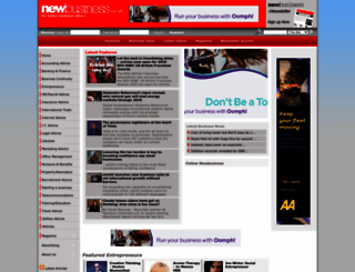 newbusiness.co.uk screenshot