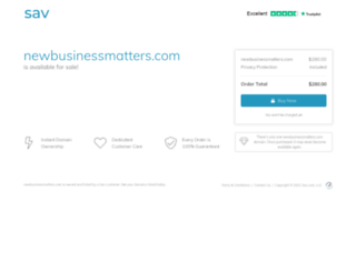newbusinessmatters.com screenshot