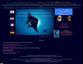 newcaledonia-diving.com screenshot