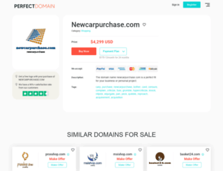 newcarpurchase.com screenshot