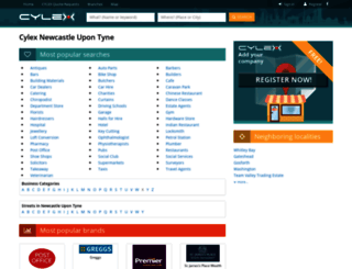 newcastle-upon-tyne.cylex-uk.co.uk screenshot