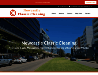 newcastleclassiccleaning.com.au screenshot