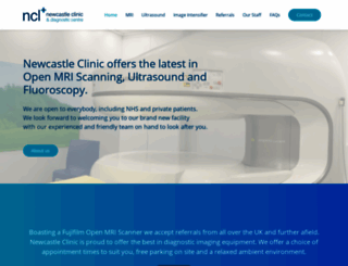 newcastleclinic.co.uk screenshot