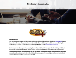 newcentury-associates.com screenshot