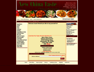 newchinatastefood.com screenshot