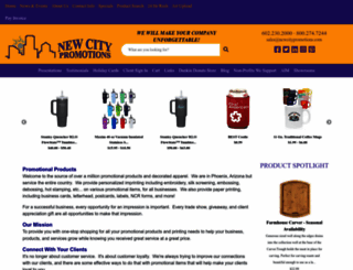 newcitypromotions.com screenshot
