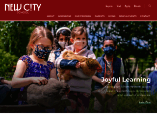 newcityschool.org screenshot