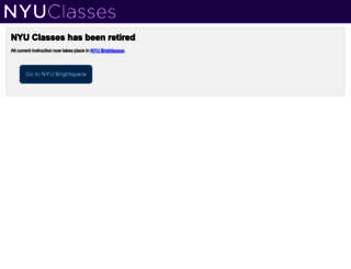 newclasses.nyu.edu screenshot