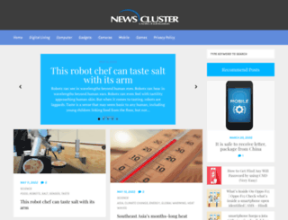 newcluster.com screenshot