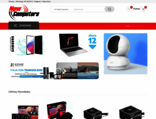 newcomputers.com.ar screenshot