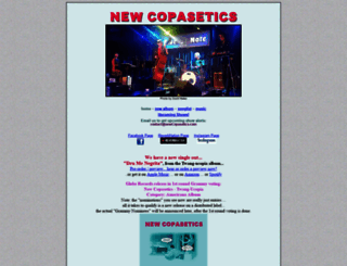 newcopasetics.com screenshot