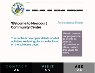 newcourtcommunitycentre.com screenshot
