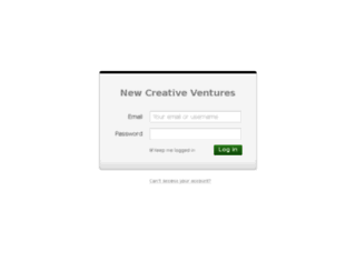 newcreativeventures.createsend.com screenshot