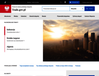 newdelhi.trade.gov.pl screenshot
