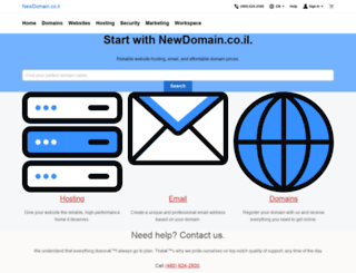 newdomaintoday.com screenshot