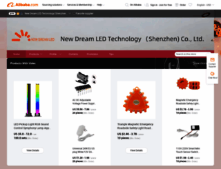 newdreamled.en.alibaba.com screenshot