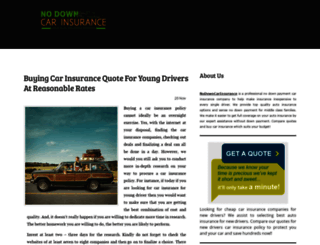 newdriverautoinsurance.jimdofree.com screenshot