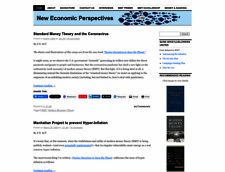 neweconomicperspectives.org screenshot