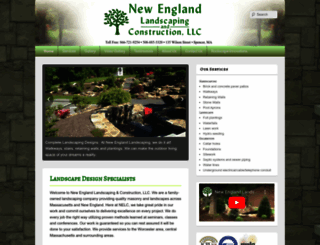 newengland-landscaping.com screenshot
