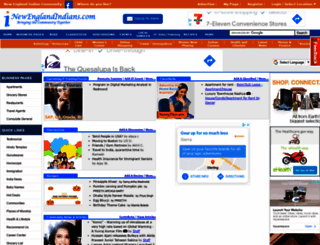 newenglandindians.com screenshot