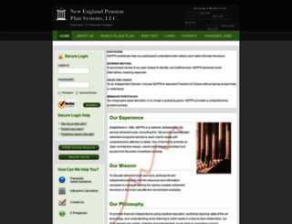 newenglandpension.com screenshot