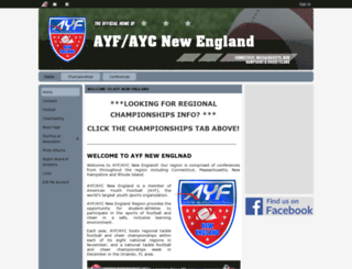 newenglandregionals.com screenshot