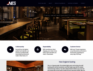 newenglandseating.com screenshot