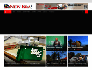 newera.com.na screenshot