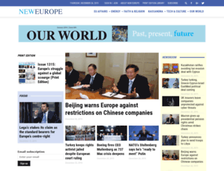 neweurope.eu screenshot