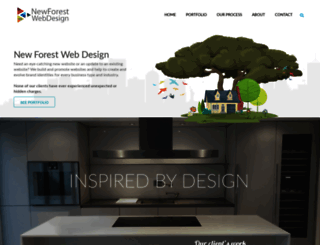 newforestwebdesign.com screenshot