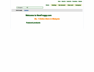 newfroggy.com screenshot