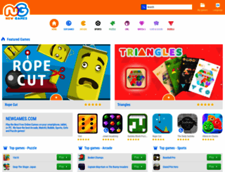 newgames.com screenshot