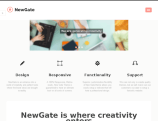 newgate.cmsmasters.net screenshot