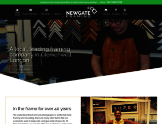 newgategallery.com screenshot