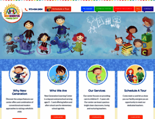 newgenerationlearningcenter.com screenshot