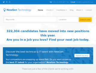 newgentechnology.co.uk screenshot