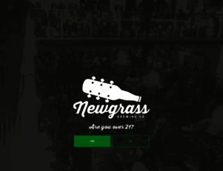 newgrassbrewing.com screenshot