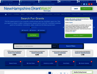 newhampshire.grantwatch.com screenshot