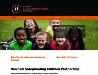 newhamscp.org.uk screenshot