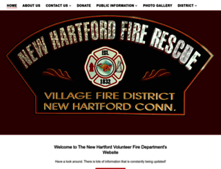 newhartfordfire.com screenshot